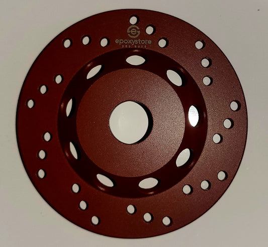 5" ESM 18 Seg "Shredder" Cup Wheel 16/20 Grit Soft