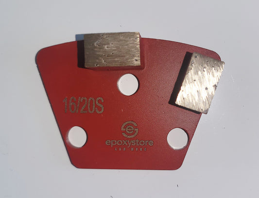 ESM Two Half Bar 16/20 Grit Soft w/9mm holes