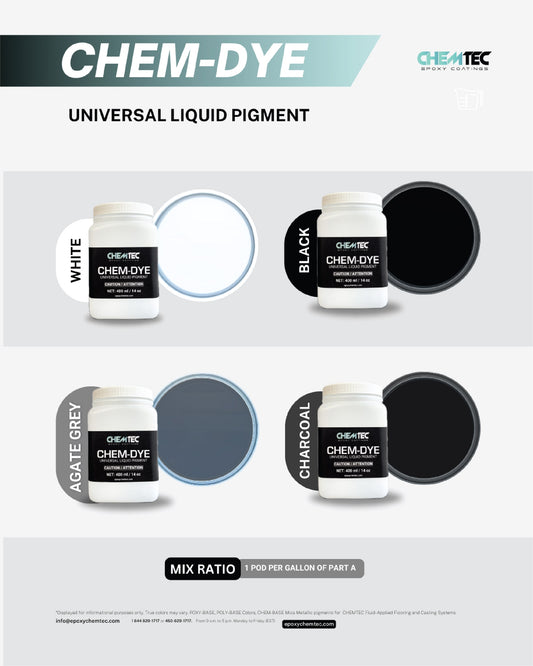 CHEM-DYE Universal Pigment (Agate Grey)