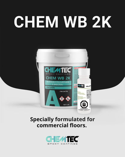 CHEM WB2K (WATER-BASED POLYURETHANE) 1 GALLON