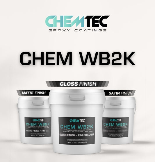 CHEM WB2K (WATER-BASED POLYURETHANE) 1 GALLON