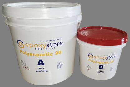 EPOXY STORE AND MORE 90% SOLIDS POLYASPARTIC 3 GALLON