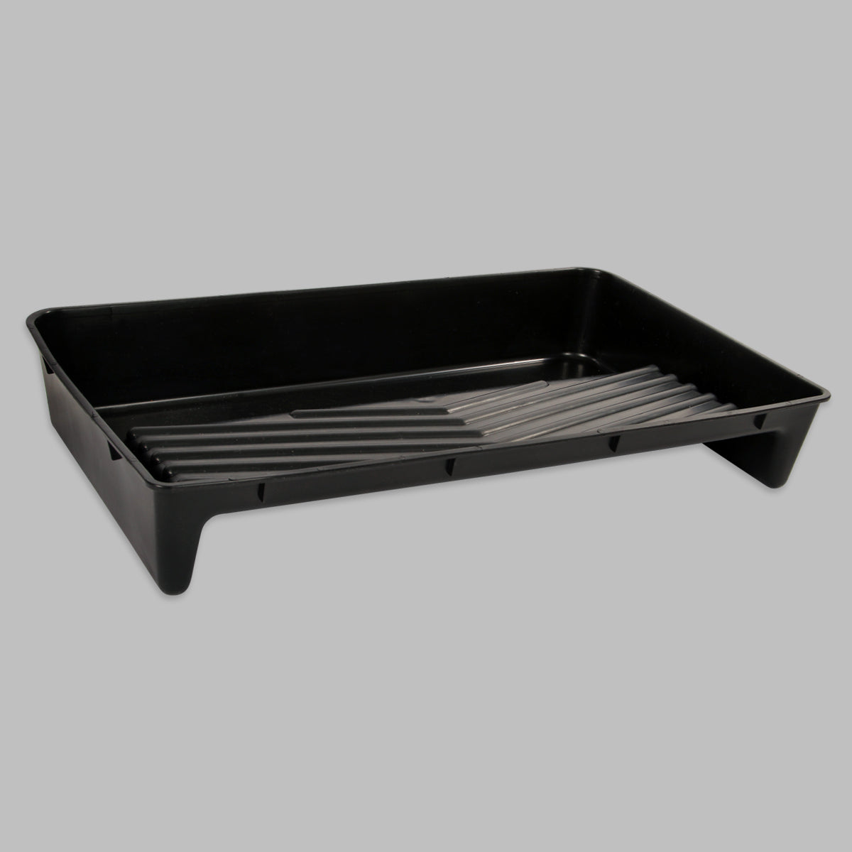 INDUSTRIAL TRAY–18″ Heavy Duty, Black Plastic Tray